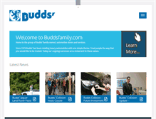 Tablet Screenshot of buddsfamily.com